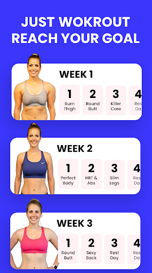 Pilates Workout: Home Fitness Screenshot 1