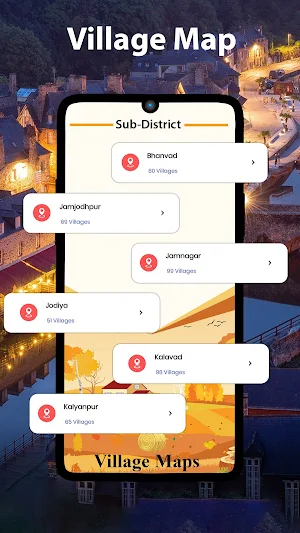 Village Map With District All Screenshot 3
