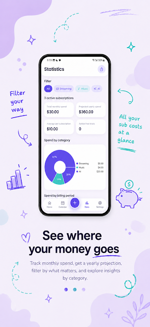 Coinslip: Subscription Tracker Screenshot 2