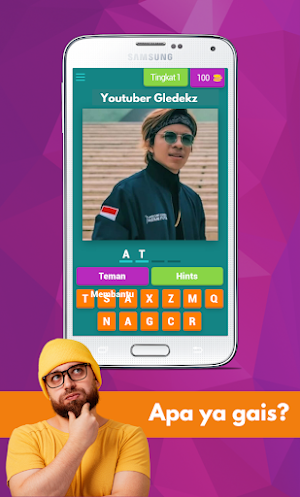 Tebak Youtuber Indonesia Screenshot 1