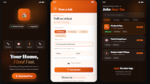 GetWork - Home Services App Screenshot 1