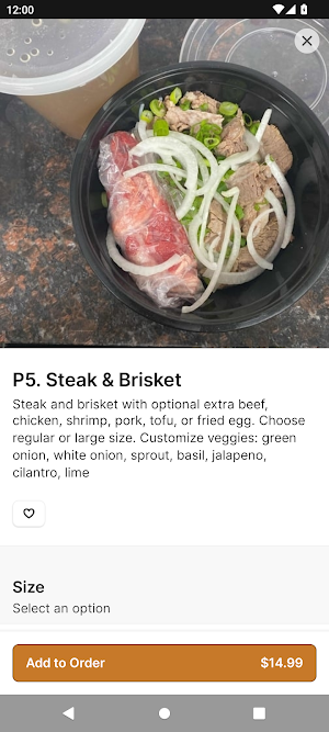 Lab C Food Kitchen To Go Screenshot 2