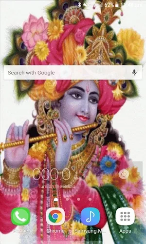 Krishna Magic Live Wallpaper Screenshot 0