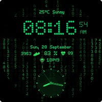 Digital+ Matrix Watch Face