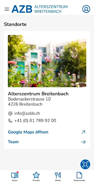 AZB App Screenshot 1