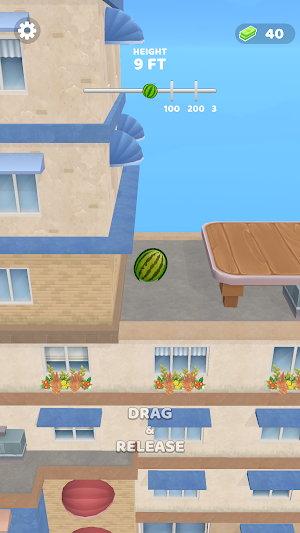 Don't Fall Watermelon Screenshot 1