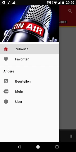 Radiosender Augsburg  - Deutsc Screenshot 2