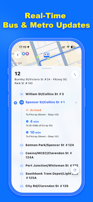 TransitNow - Live Bus & Metro Screenshot 1
