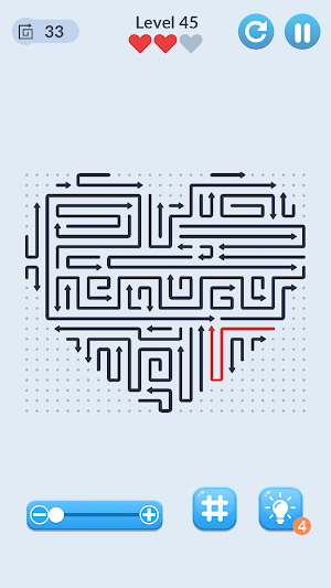 Zen Arrows: Empty Maze Screenshot 3