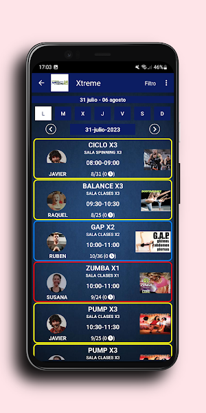 Gimnasios Xtreme 24h Screenshot 2