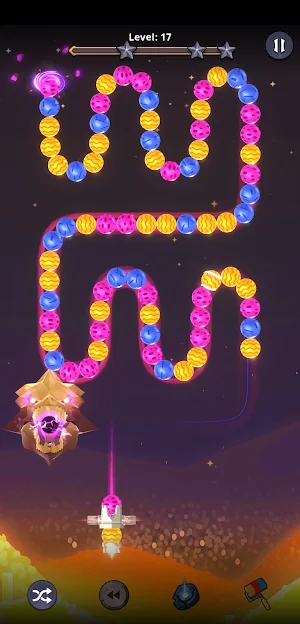Zooma 2D - Match 3 marble Bubble Shooter Game 2021 Screenshot 0