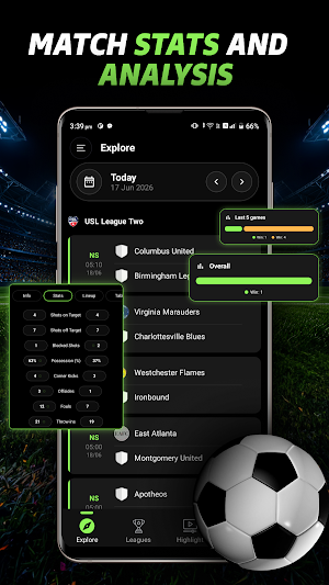 SportzFy : Live Football TV Screenshot 1