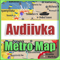Avdiivka Metro Map Offline