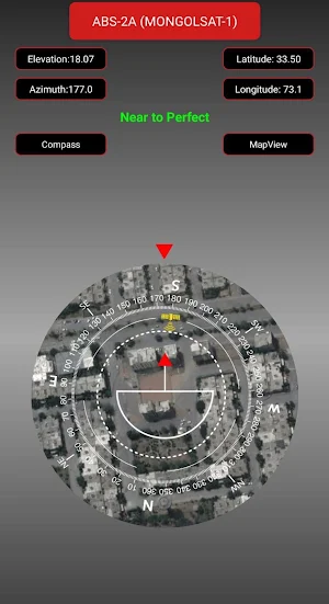 Sat finder ITEAS Screenshot 3