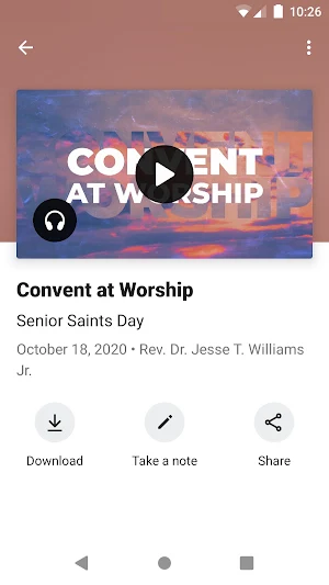 Convent Avenue Baptist Church Screenshot 2