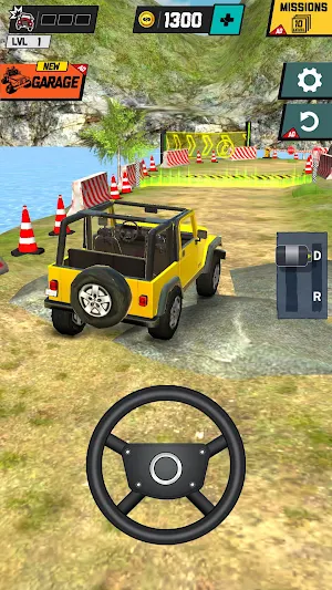 Offroad Parking 3d- Jeep Games Screenshot 0