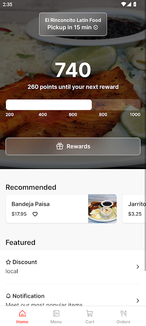 El Rinconcito Latin Food Screenshot 0