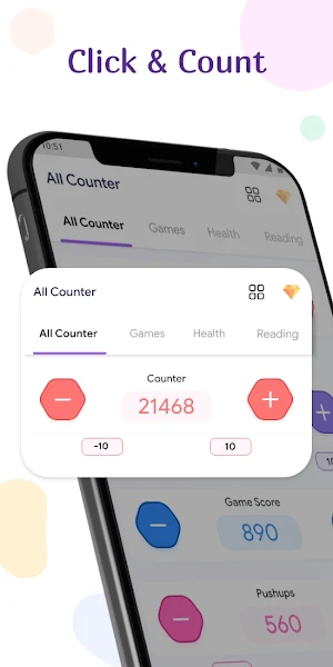 Counter: Digital Click Counter Screenshot 0