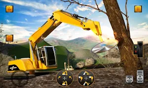 Amphibious Excavator Crane: Construction Simulator Screenshot 1