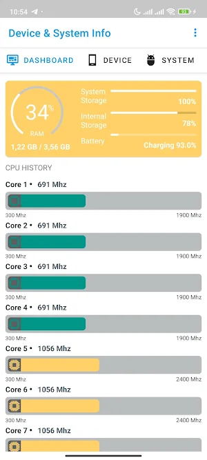Device & System Info Screenshot 1