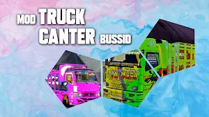 Mod Truck Canter Bussid Screenshot 0
