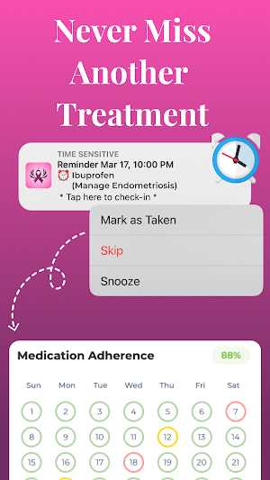 Endometriosis Tracker Screenshot 2