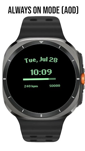 CRT Terminal Watch Face A107 Screenshot 1