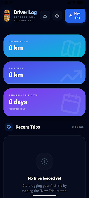 Driver Log book Screenshot 0