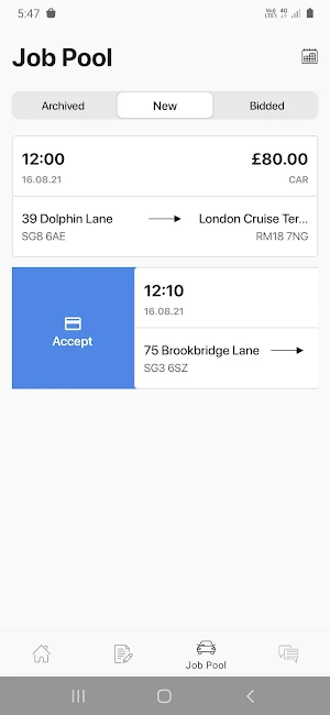 Herts Executive Driver Screenshot 2