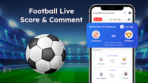 Football Live Score & Comment Screenshot 0