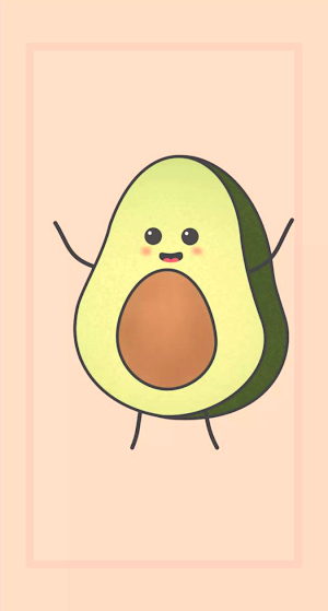 Cute Avocado Wallpaper Screenshot 0