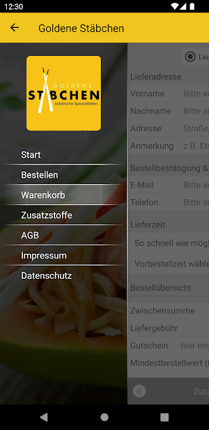 Goldene Stäbchen Screenshot 2