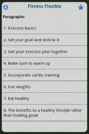 Fitness Flexible Screenshot 1