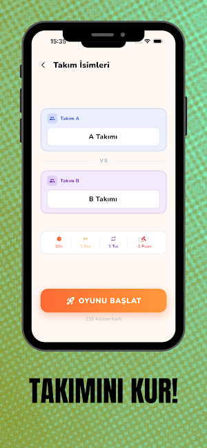 Tabu - Kelime Anlatma Oyunu Screenshot 1