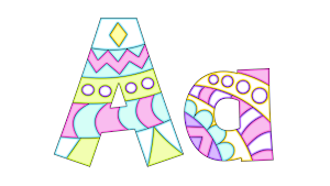 Alphabet Coloring Screenshot 0