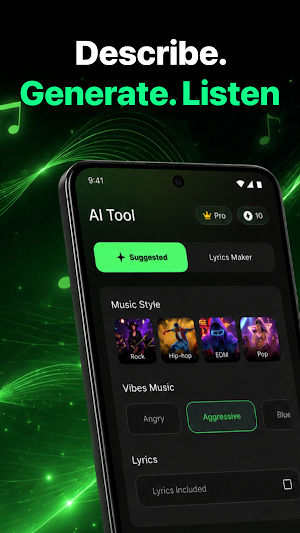 Sutunes: AI Music & Song Maker Screenshot 3