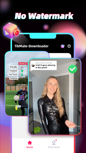 TikMate: Download No Watermark Screenshot 1