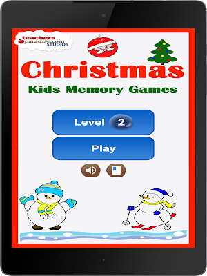 Christmas Kids Memory Games Screenshot 1