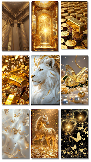 Gold Live Wallpaper Screenshot 3
