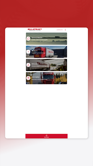 Billafrakt Screenshot 3