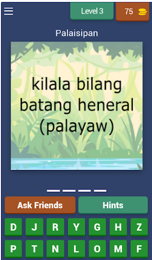 Palaisipan - Pinoy Trivia Game Screenshot 3