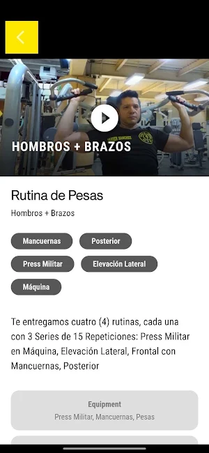 Gold's Gym International Screenshot 1
