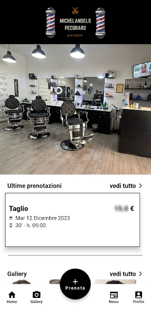 Michelangelo Pecoraro Barber Screenshot 0