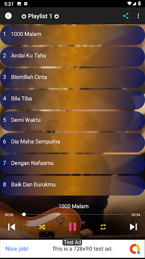 Lagu Ungu Religi Offline Screenshot 1