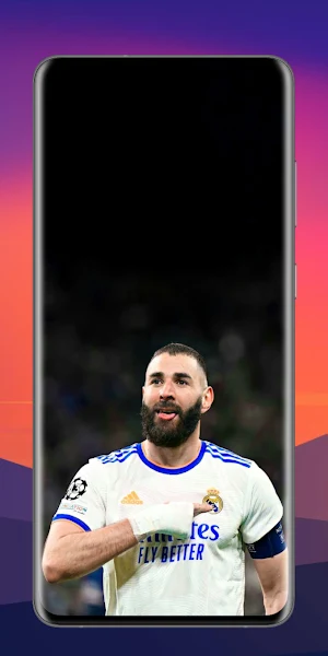 Karim Benzema 4K Wallpaper Screenshot 2