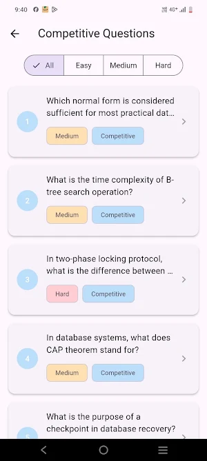 DBMS Master: Learn SQL, DB Screenshot 1