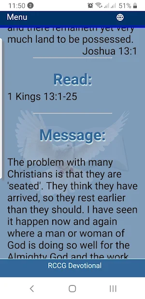 Open Heavens Devotional Screenshot 1
