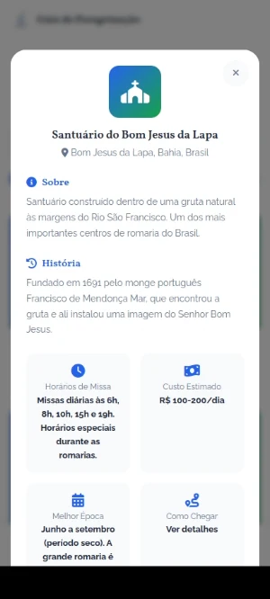 Guia de Peregrinação Screenshot 2