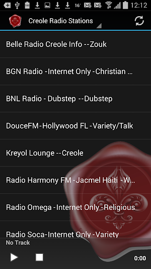 Creole Radio Stations Screenshot 0