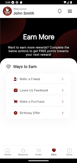 CuppaJoe Coffee Roasters Screenshot 2